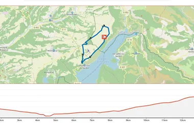 N°3 Bleu – Le balcons du lac de Sainte-Croix (Circuit VTT Moustiers-Sainte-Marie)