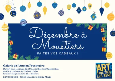 “Décembre à Moustiers” : Que la fête commence !