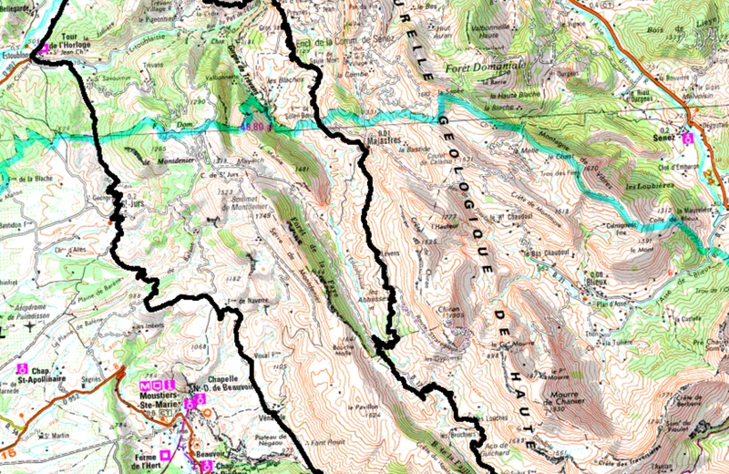 Tour du Verdon sauvage et du Grand Canyon - E - Difficile - ↔ 95 km, 6h30