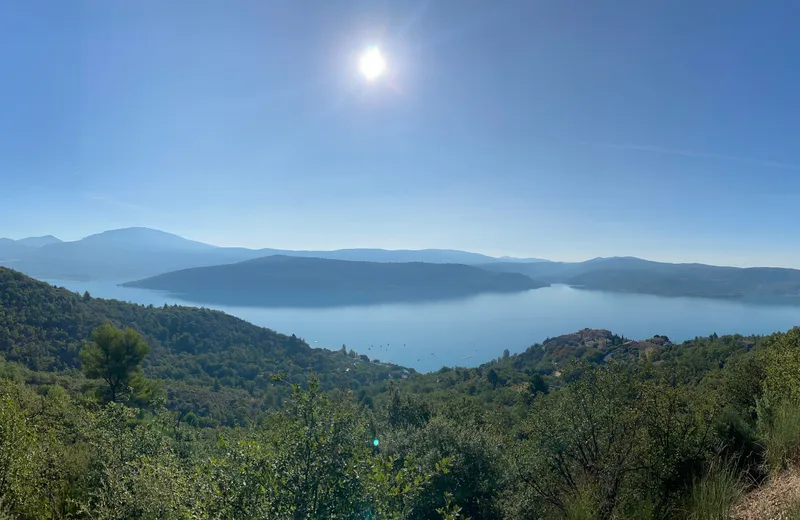 Panorama Lac de Sainte-Croix