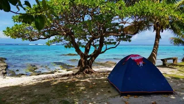 Camping Hiva Plage - Tahiti Tourisme