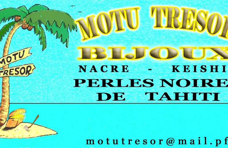Motu Trésor - Bijoux Perles Noires De Tahiti - Tahiti Tourisme