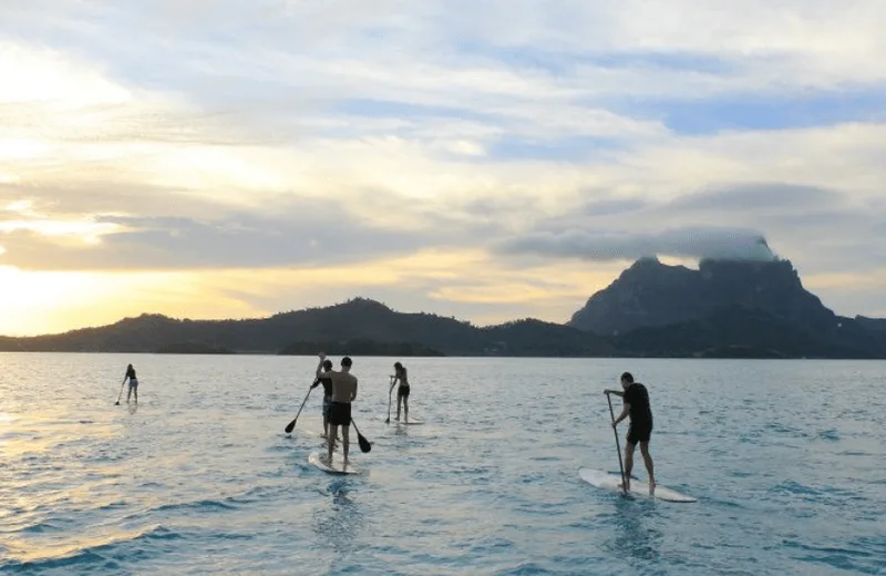 Bora Bora Stand Up Paddle - Tahiti Tourisme