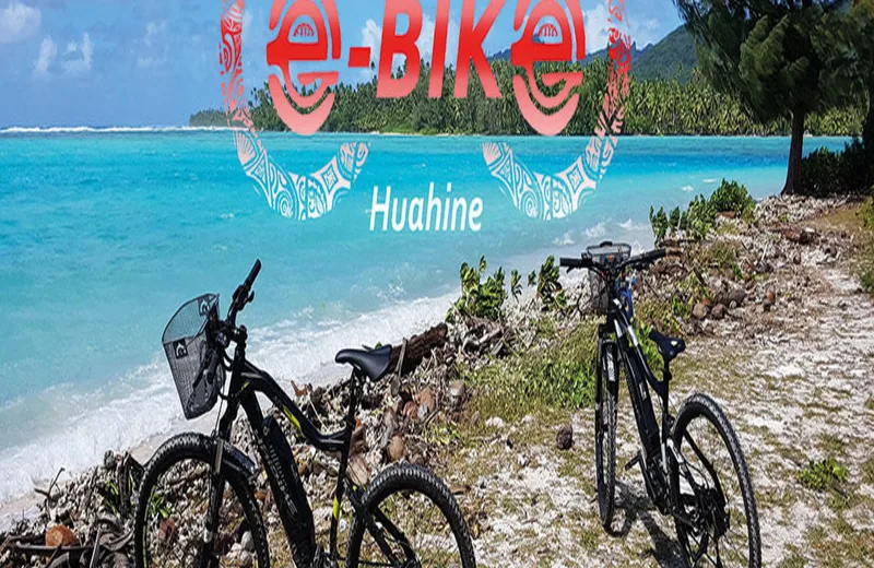 E-Bike Huahine - Tahiti Tourisme