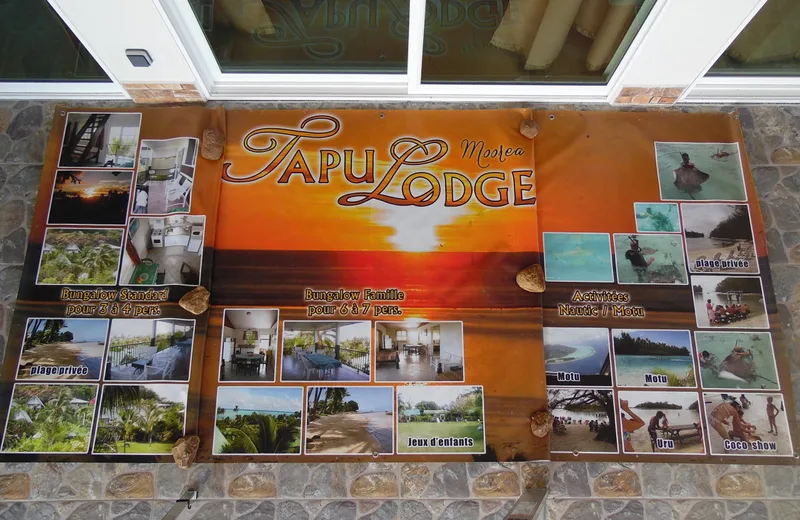 Tapu Lodge - Tahiti Tourisme