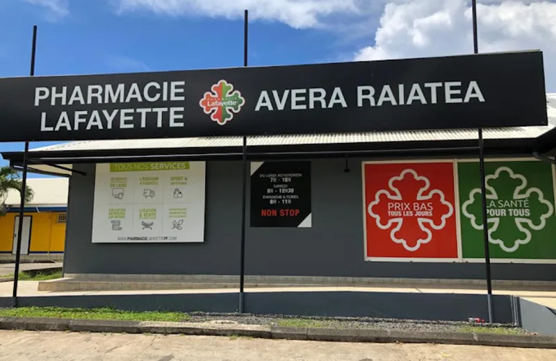 Pharmacie Lafayette Avera Raiatea