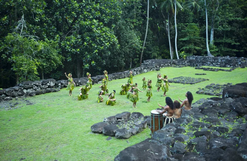 Ti'i De Taaoa Et Site De Upeke - Tahiti Tourisme