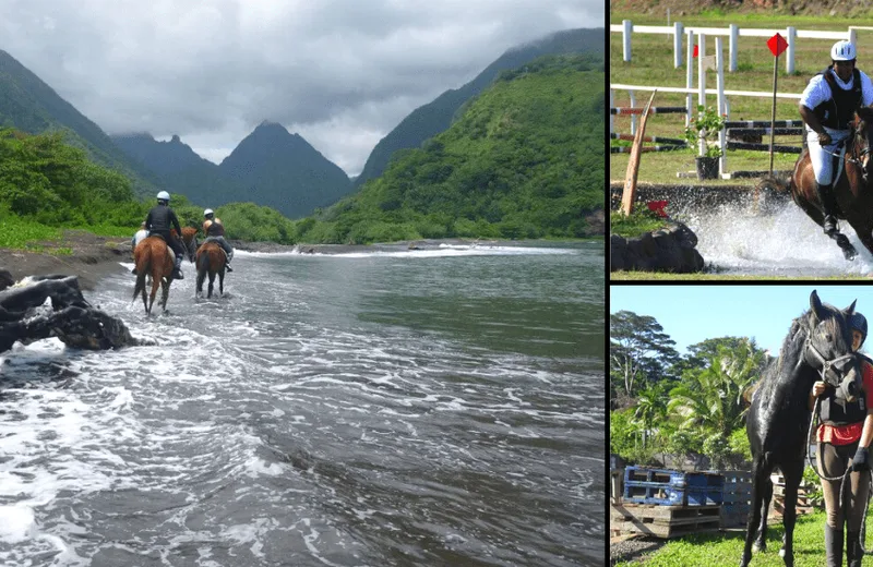 L'Amour De La Nature à Cheval - Tahiti Tourisme
