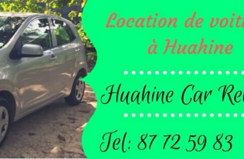 Huahine Car Rentals - Tahiti Tourisme