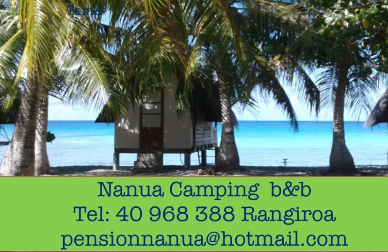 Nanua Camping - Tahiti Tourisme