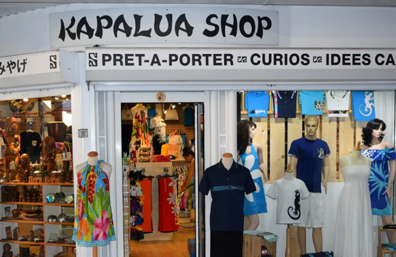 Kapalua Shop - Tahiti Tourisme