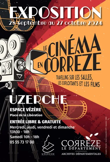 Exposition “Le Cinéma en Corrèze”