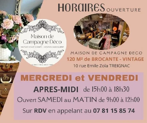 Maison de Campagne brocante et décoration