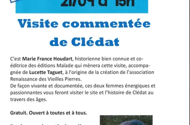 Journées du Patrimoine Clédat il y à 100 ans