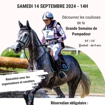 Visite – découverte du Concours Complet d’Equitation