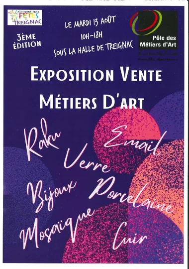 Exposition vente Métiers d’Art