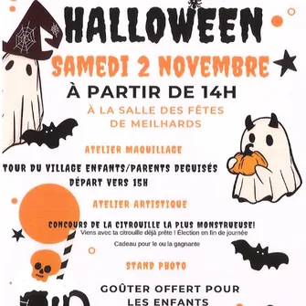 Halloween à Meilhards