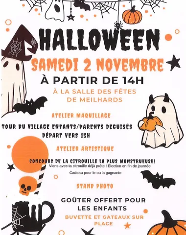 Halloween à Meilhards