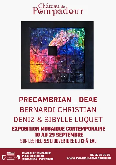 Exposition au château de Pompadour : Precambrian_DEAE