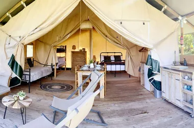 Camping Le Ranch – tente safari