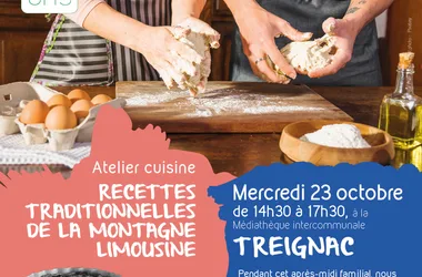 Atelier cuisine : recettes traditionnelles