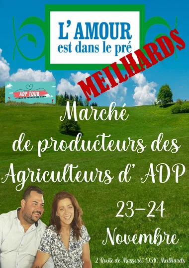 Marché de producteurs des candidats de l’Amour est dans le pré