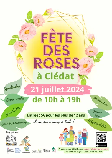 Clédat Fête des Roses 21.07.2024
