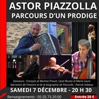 La Conserverie : Astor Piazzola, parcours d’un prodige