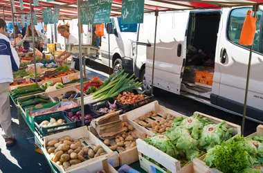 Marché estival de Barneville-Carteret