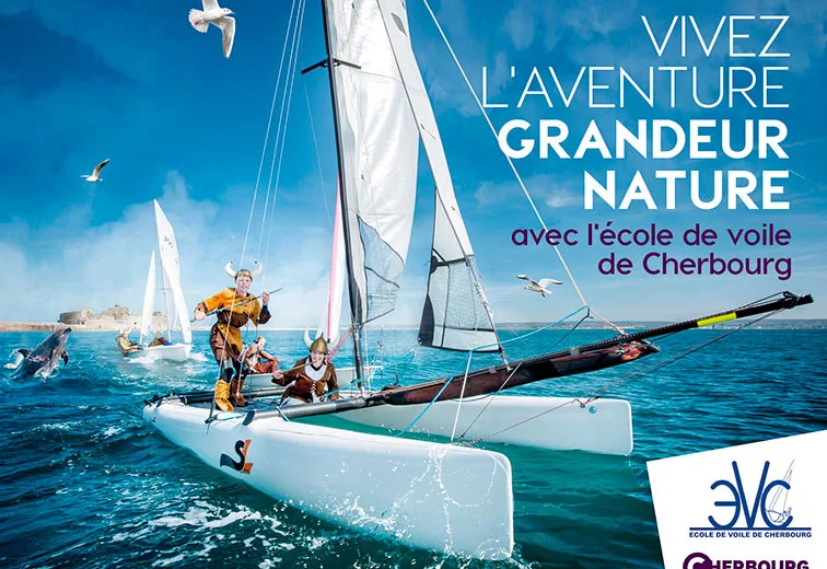 Stage d’initiation catamaran > École de Voile de Cherbourg