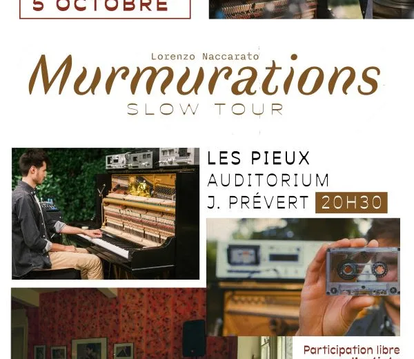 Concert de Lorenzo Naccarato – Murmurations