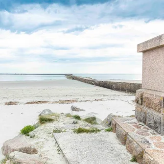 Plage de Collignon à Tourlaville