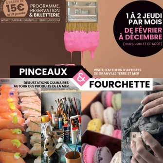 Bon cadeau Pinceaux & Fourchette