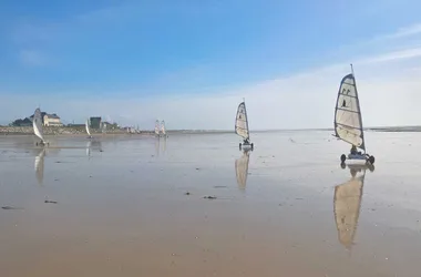 Séance découverte char à voile > École du Vent en Côte des Isles