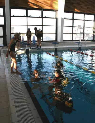 Baptême de Plongée > Cherbourg Natation Plongée