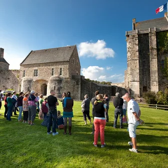 Visite guidée du château médiéval de St-Sauveur-le-Vicomte