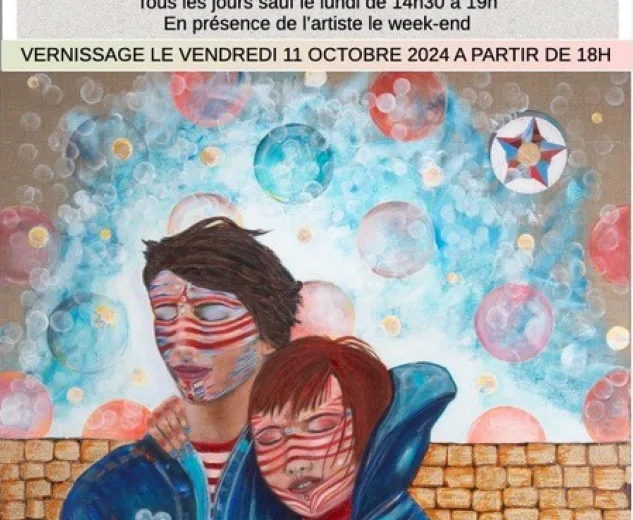 Peintures de Fanny Gabdin – galerie La Bouée