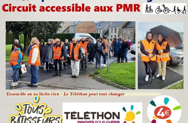 Randonnée au profit du Téléthon