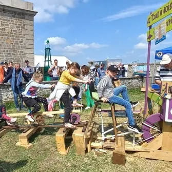 Atelier Le tour à bois cyclette – Ferme-musée du Cotentin