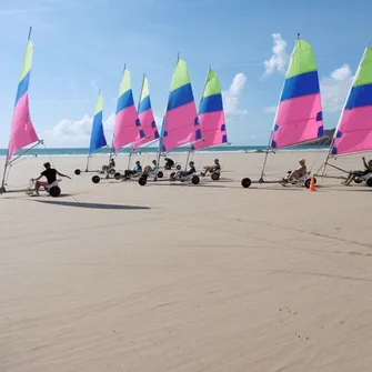 Séance Circuit Découverte Char à Voile > Centre d’Activités Voile et Vent