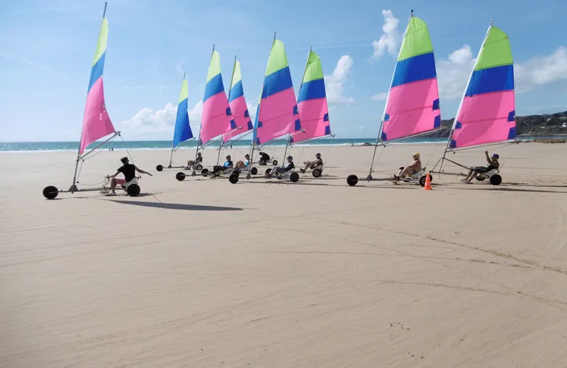 Séance Circuit Découverte Char à Voile > Centre d’Activités Voile et Vent