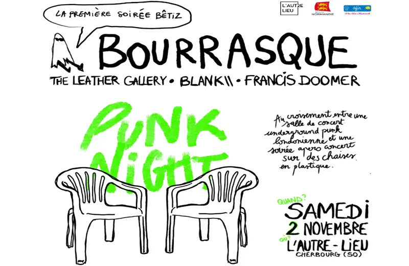 Bourrasque, soirée punk par Bêtiz.prod