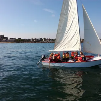 Cours collectif de planche à voile > Centre Nautique Est Cotentin