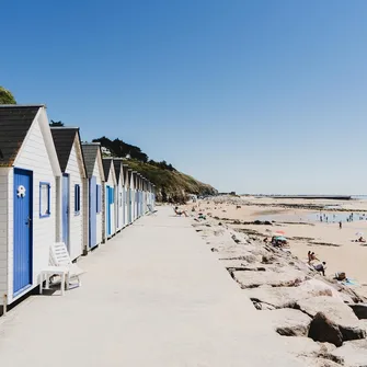 Plage de la Potinière à Carteret