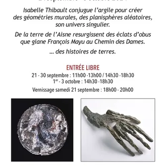 Exposition Isabelle Thibault et François Mayu