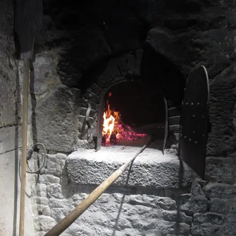 Atelier bourdelots pomme au feu de bois