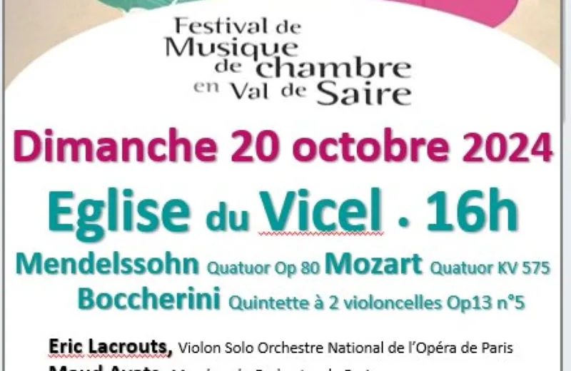 Concert de musique de Chambre