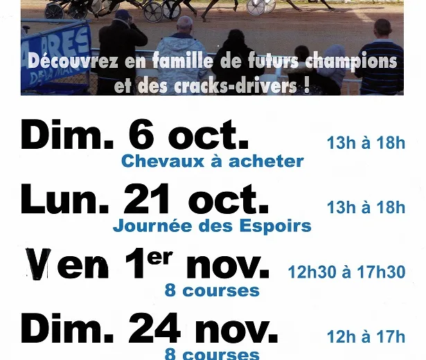 Hippodrome Cherbourg-en-Cotentin : journée des espoirs