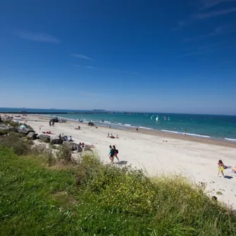 Plage de Collignon à Tourlaville