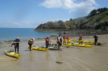 Séance découverte kayak de mer > Club Kayak Mer et Nautisme en Cotentin